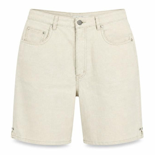 Classique Womens Beige Cotton Cropped Jeans Size 28 in L20 in Regular Zip