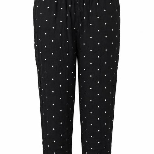 G:21 Womens Black Polka Dot Polyester Trousers Size 34 in L26 in Regular