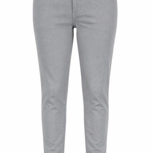 Marks and Spencer Womens Grey Cotton Skinny Jeans Size 10 L28 in Regular Button