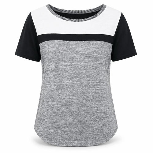 Oasis Womens Black Jersey T-Shirt Size S Round Neck
