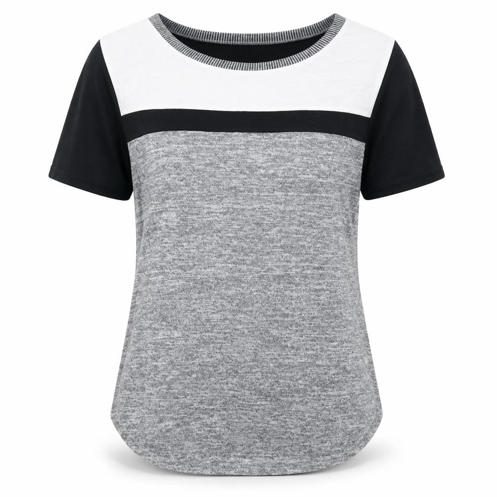 Oasis Womens Black Jersey T-Shirt Size S Round Neck