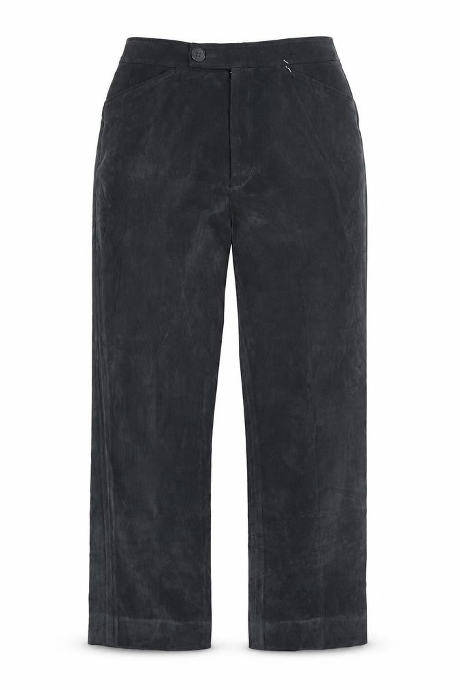 Ladonna Womens Green Polyester Trousers Size 28 in L25 in Regular Zip