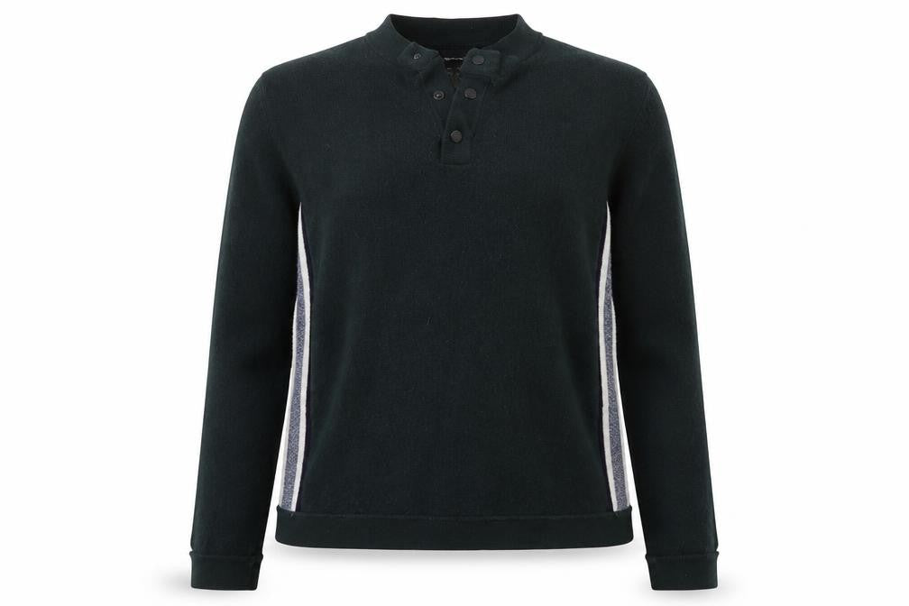 Club Monaco Womens Green V-Neck Wool Pullover Jumper Size XS