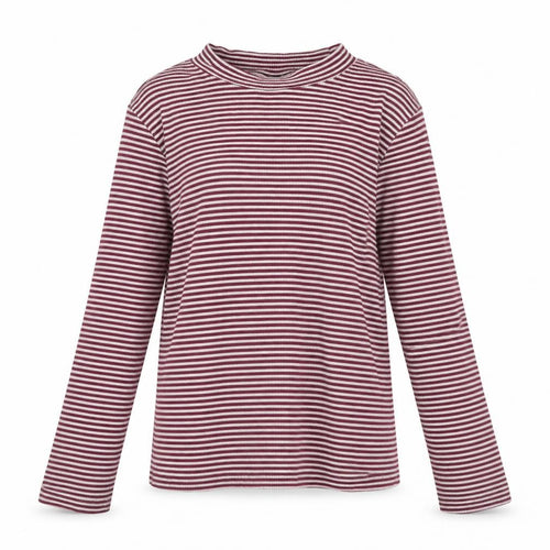 I Love Girls Wear Girls Multicoloured Striped Cotton Pullover T-Shirt Size 13 Years Round Neck