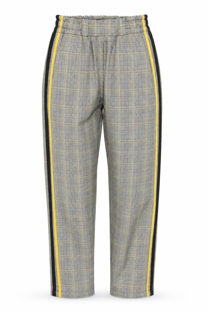 Bershka Womens Multicoloured Plaid Polyester Trousers Size XS L26 in Regular