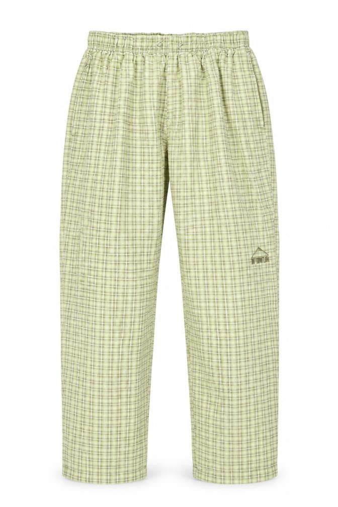 McKINLEY Mens Beige Plaid Polyester Trousers Size S L25 in Regular