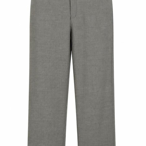 Preworn Womens Brown Plaid Polyester Trousers Size 34 in L29 in Regular Zip
