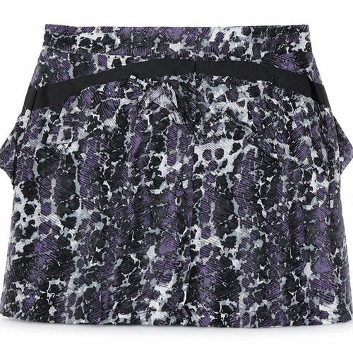 Atmosphere Womens Purple Viscose A-Line Skirt Size 10 Zip