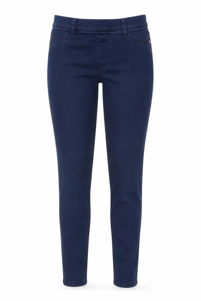 F&F Womens Blue Cotton Jegging Jeans Size 8 L27 in Regular