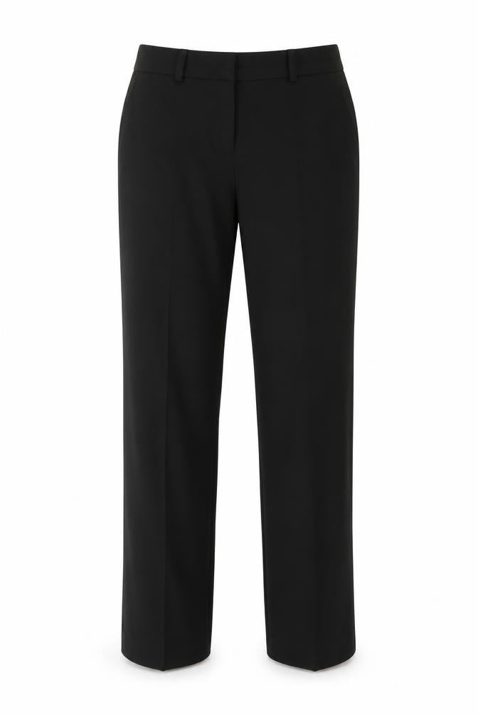Dunes Womens Black Polyester Dress Pants Trousers Size 8 L29 in Regular Zip