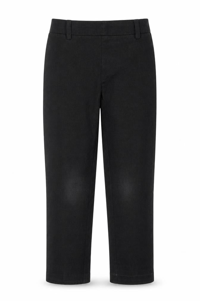 Marks and Spencer Boys Black Polyester Dress Pants Trousers Size 5-6 Years Regular