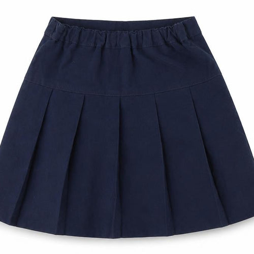 Dunnes Stores Girls Blue Polyester Pleated Skirt Size 4-5 Years Regular