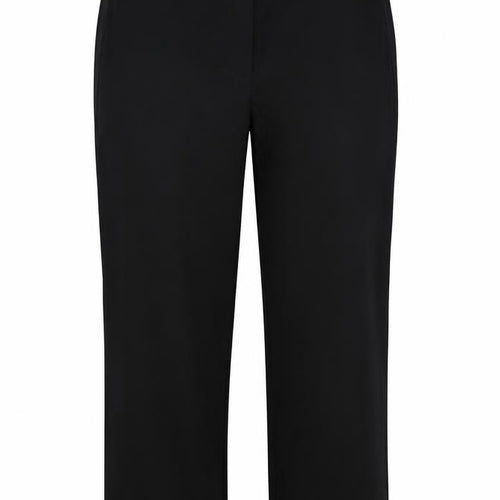 Dunnes Stores Womens Black Viscose Trousers Size S L21 in Regular