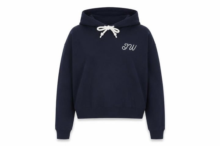 Jack Wills Womens Blue Cotton Pullover Hoodie Size 6 Pullover