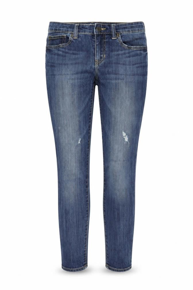 Gap Womens Blue Cotton Skinny Jeans Size 6 L29 in Regular Zip