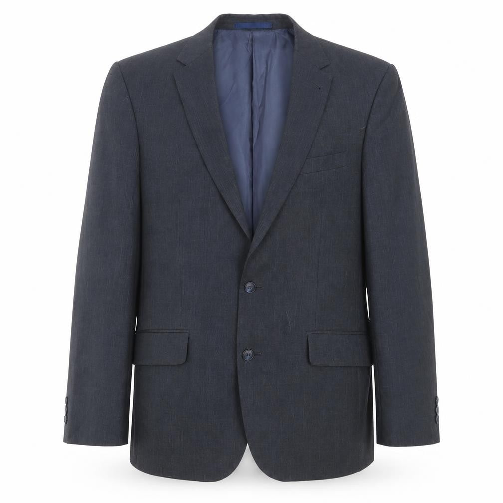 Front view of Taylor & Wright men’s grey polyacrylate fibre jacket suit jacket, size 40