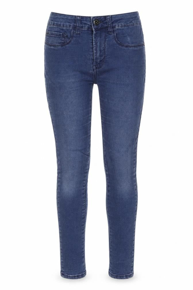 ICHI Womens Blue Cotton Skinny Jeans Size 25 in L30 in Regular Button