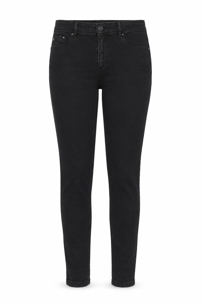 Only Womens Black Cotton Skinny Jeans Size 34 in L30 in Regular Button
