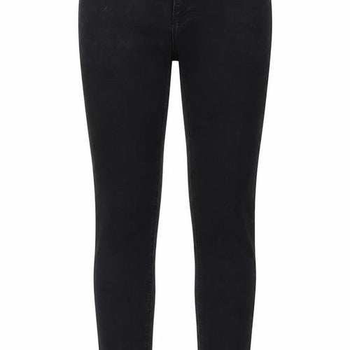 Only Womens Black Cotton Skinny Jeans Size M L28 in Regular Button
