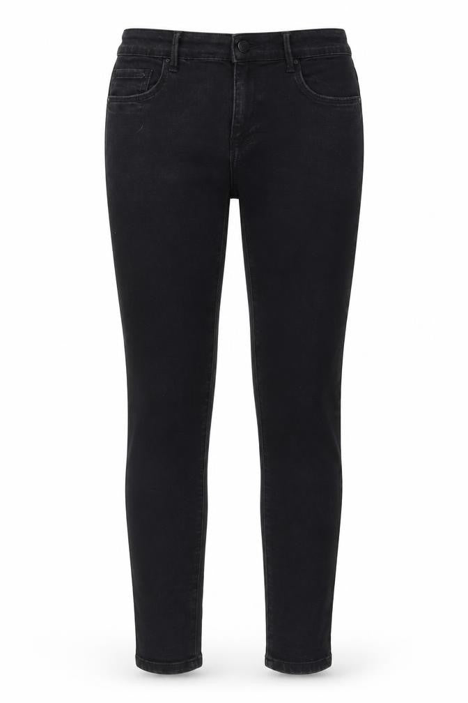 Only Womens Black Cotton Skinny Jeans Size M L28 in Regular Button