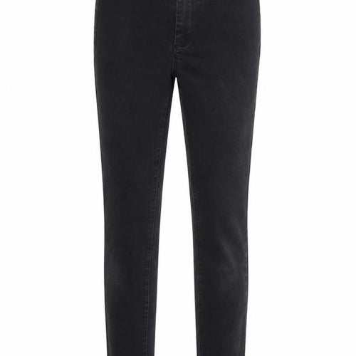Denim & Co. Womens Black Cotton Skinny Jeans Size 10 L30 in Regular Button