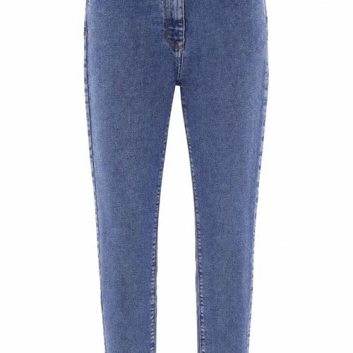COLLUSION Womens Blue Cotton Skinny Jeans Size 28 in L30 in Regular Button