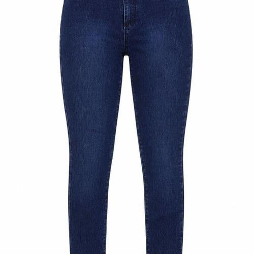 JustFab Womens Blue Cotton Skinny Jeans Size 27 in L27 in Regular Button