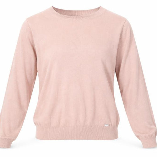 Tiffosi Womens Pink Round Neck Polka Dot Viscose Pullover Jumper Size 6
