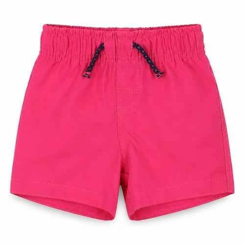 Primark Baby Pink Polyester Cropped Trousers Size 9-12 Months Drawstring - Swim Shorts