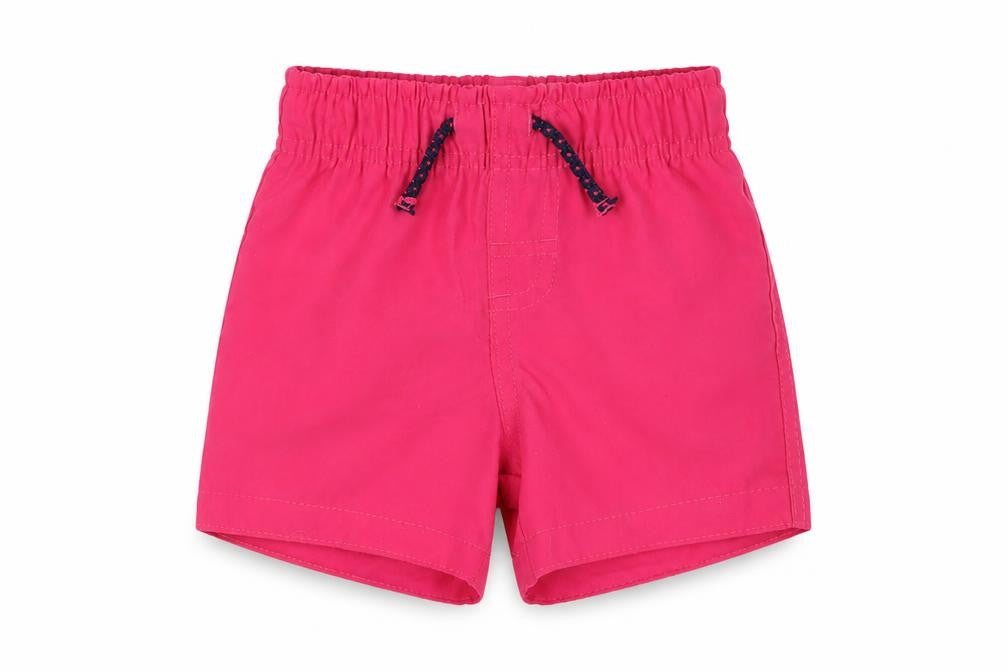 Primark Baby Pink Polyester Cropped Trousers Size 9-12 Months Drawstring - Swim Shorts