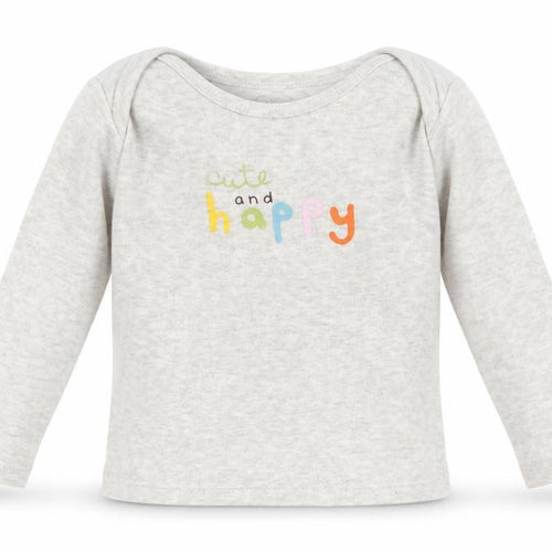 F&F Baby Grey Cotton Pullover Jumper Size 9-12 Months Pullover - Cute And Happy