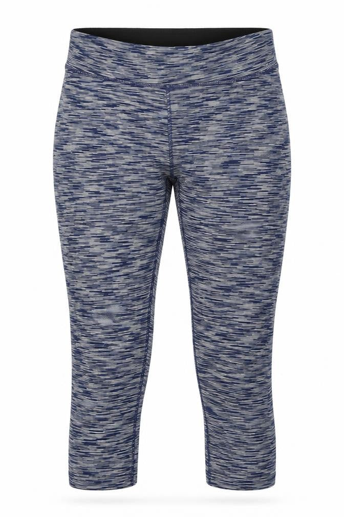 Preworn Womens Blue Striped Polyester Jogger Leggings Size S L21 in Regular