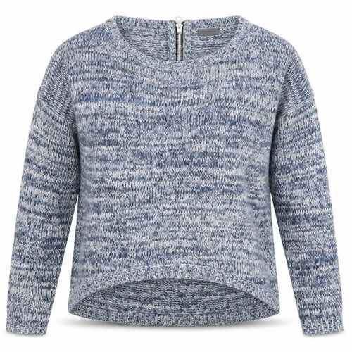 Vero Moda Womens Blue Round Neck Acrylic Cardigan Jumper Size S