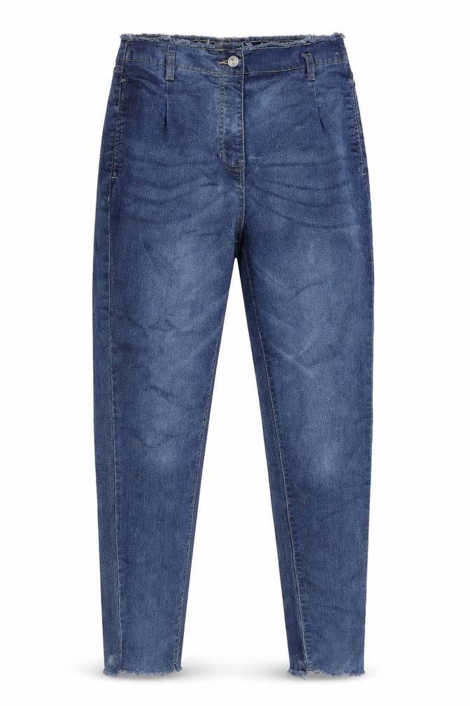 PARISIAN Womens Blue Polyester Skinny Jeans Size 10 L26 in Regular