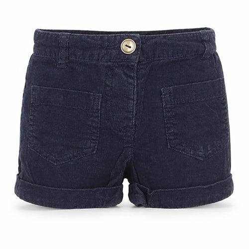 Dunnes Stores Boys Blue Cotton Cropped Trousers Size 18-24 Months Button