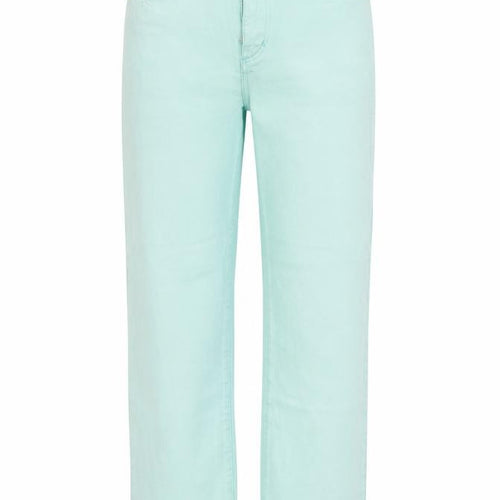 Pull&Bear Womens Blue Cotton Straight Jeans Size 4 L26 in Regular Button