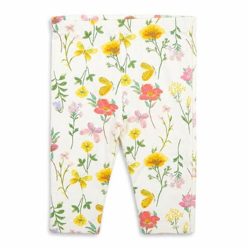 TU Girls Multicoloured Floral Cotton Jogger Trousers Size 3-6 Months Pullover - 2 Pack Leggings