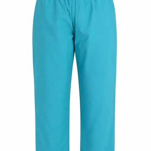 Blue Illusion Womens Blue Viscose Trousers Size L L24 in Regular