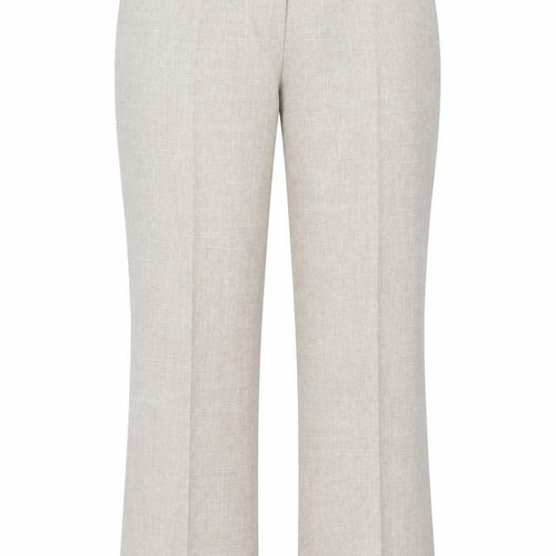 Dorothy Perkins Womens Beige Polyester Trousers Size 14 L27.5 in Regular Zip