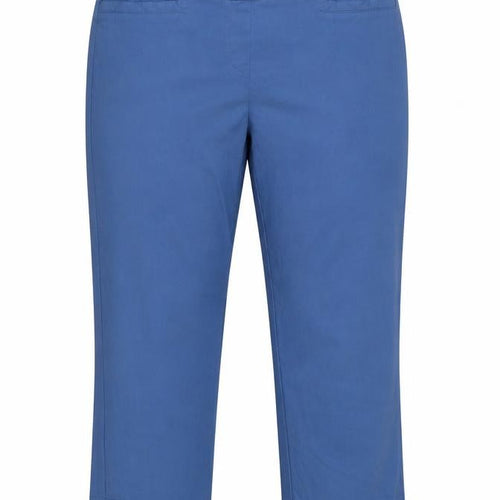Jasmine & Juliana Womens Blue Viscose Trousers Size 14 L23 in Regular