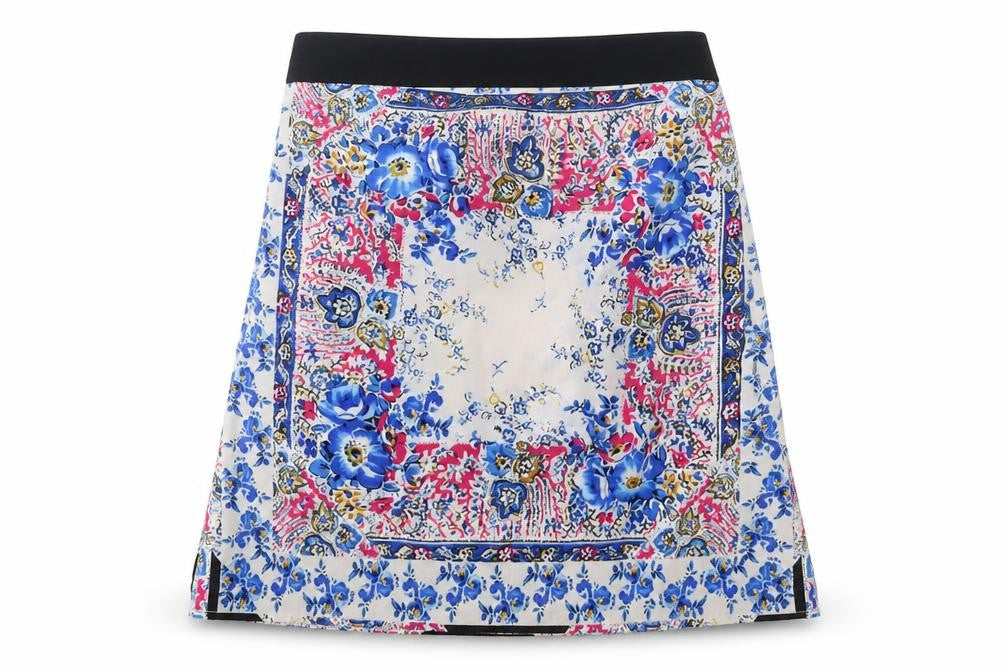 Warehouse Womens Pink Floral Polyester Straight & Pencil Skirt Size 6