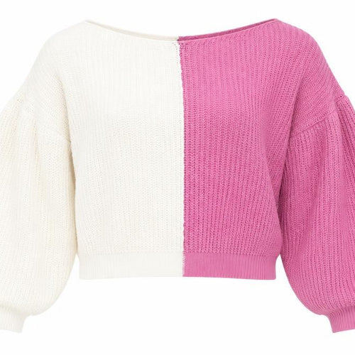 In the Style Womens Multicoloured Boat Neck Striped Acrylic Pullover Jumper Size 12