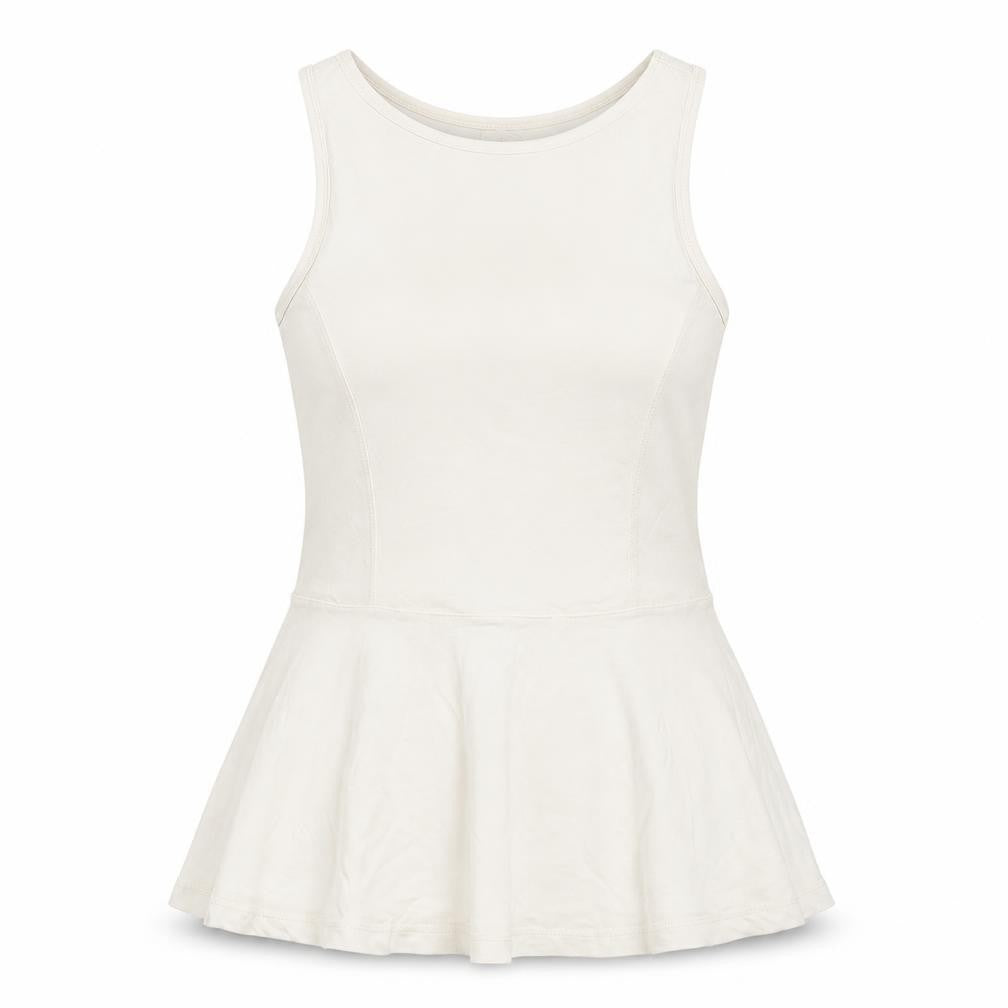 Next Womens White Viscose Basic Tank Size 10 Crew Neck