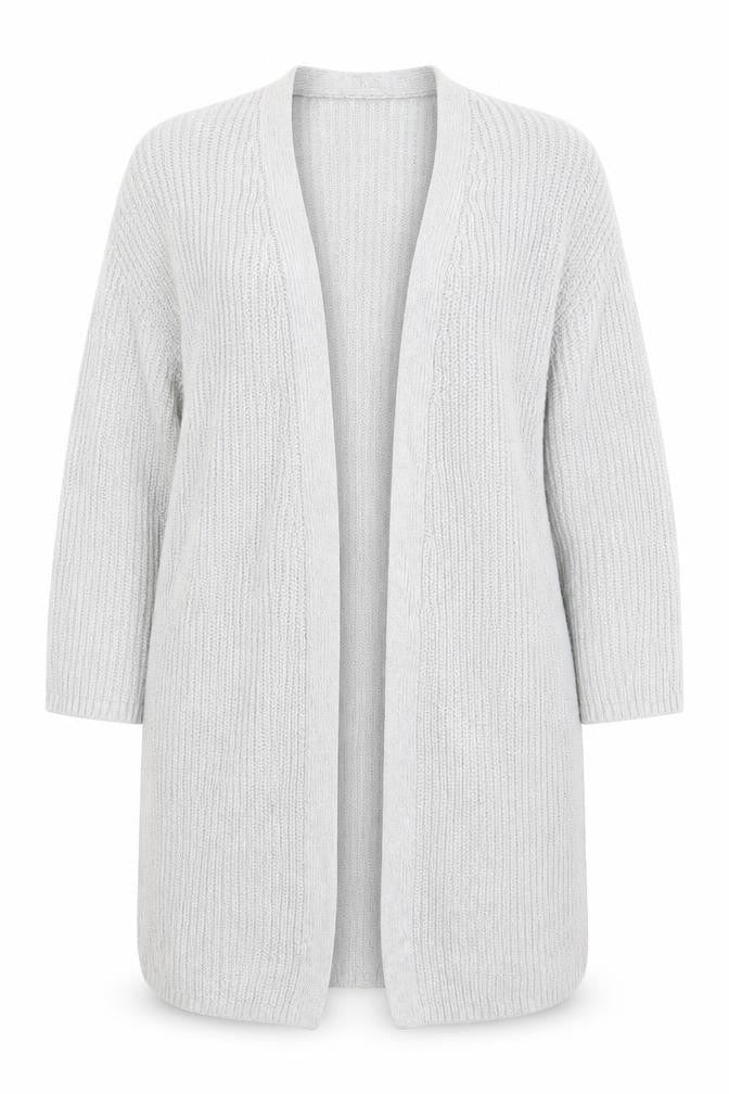 Gap Womens Grey V-Neck Cotton Cardigan Jumper Size S