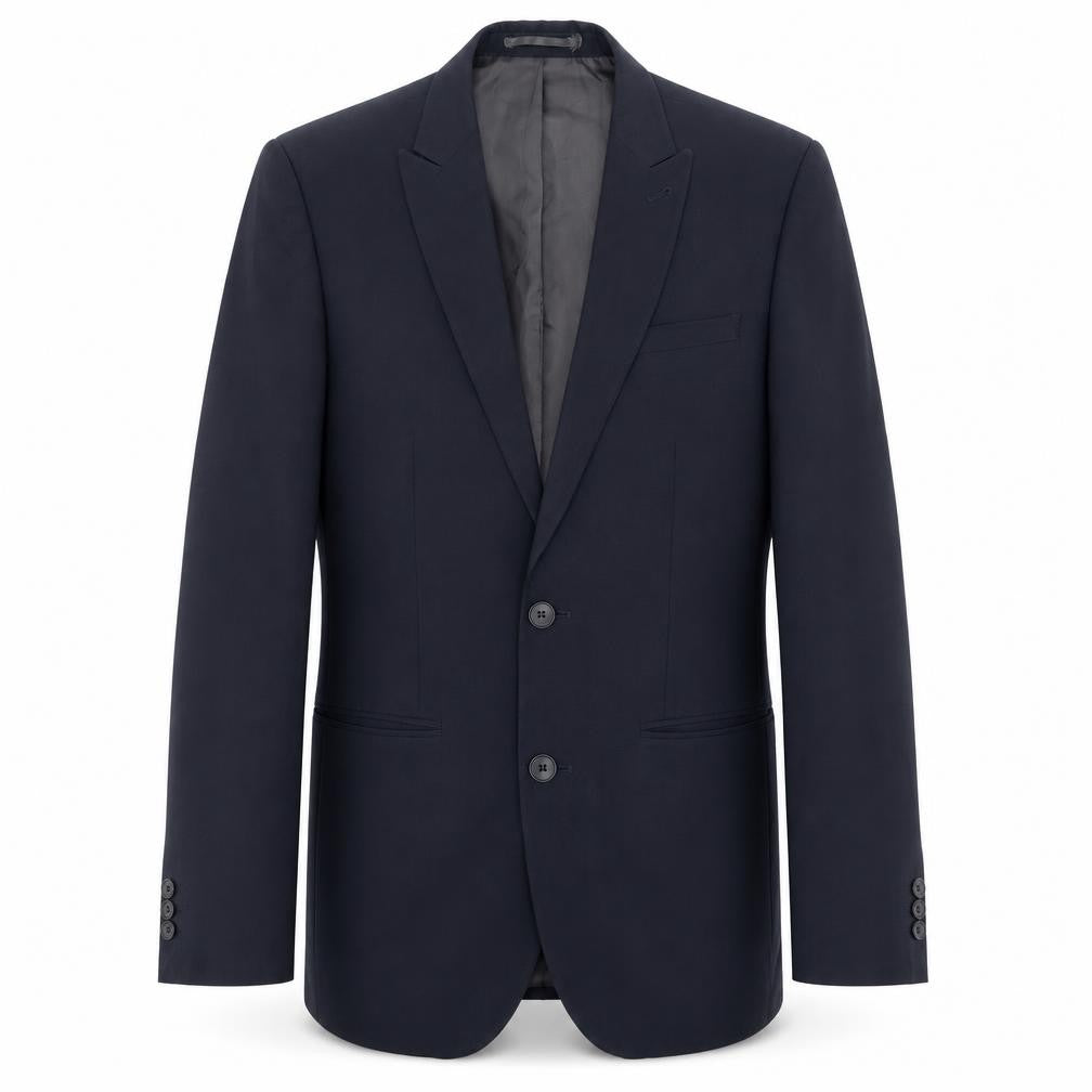 Next Mens Blue Polyester Jacket Suit Jacket Size 36