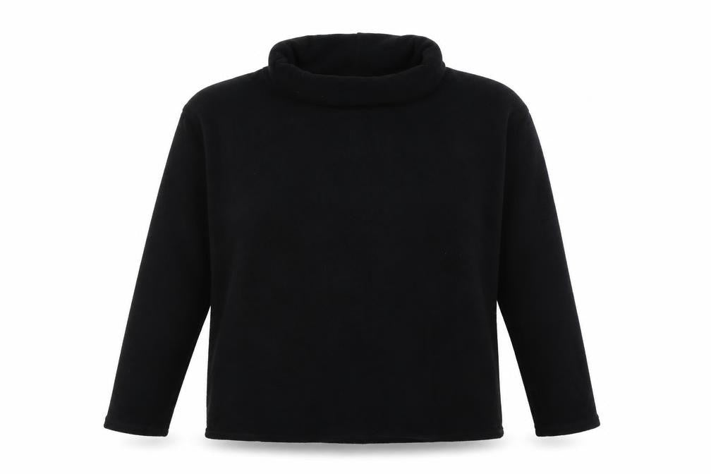 Next Womens Black Roll Neck Polyester Pullover Jumper Size M