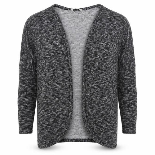 TU Womens Grey V-Neck Viscose Cardigan Jumper Size 12