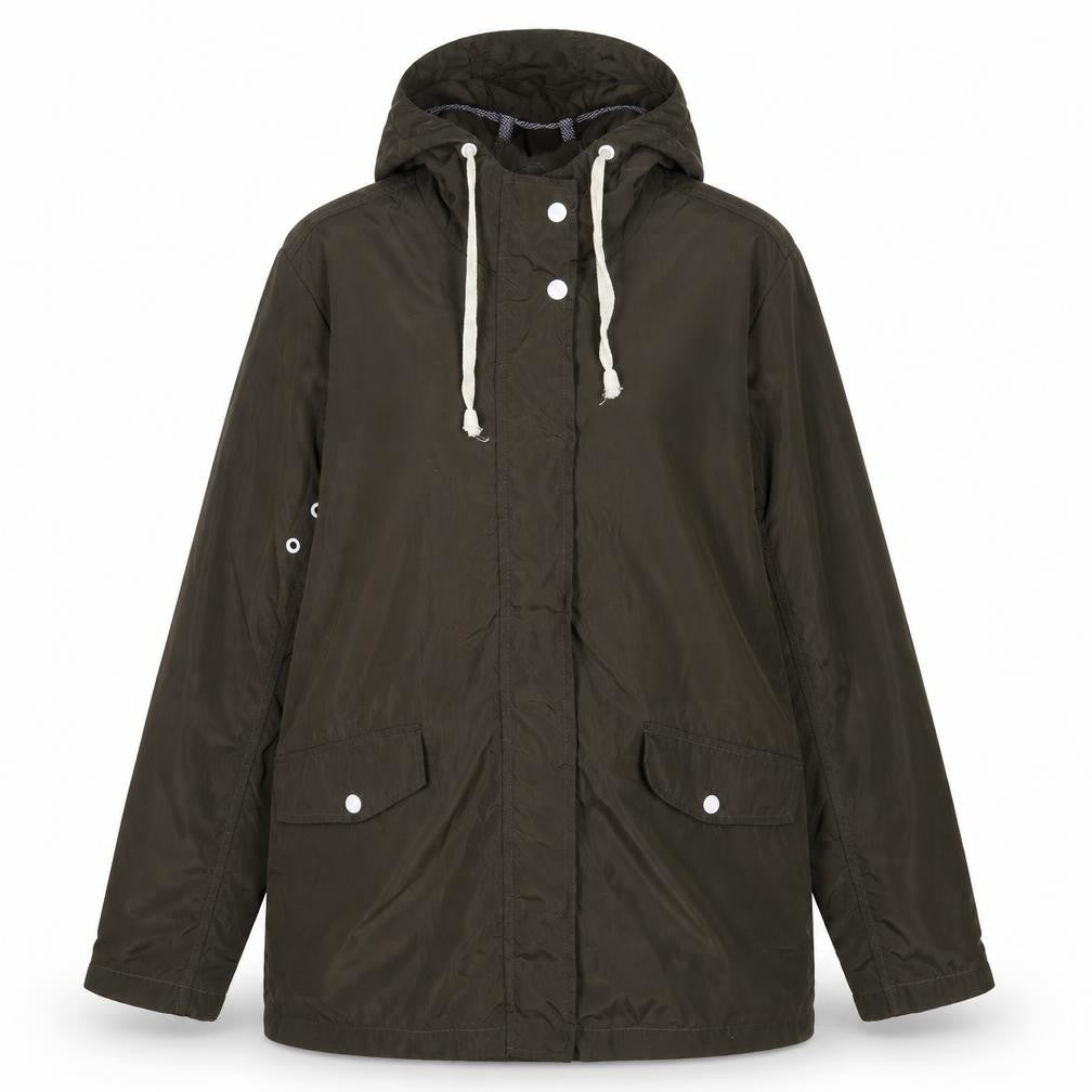 Boohoo Womens Green Jacket Size 10 Zip