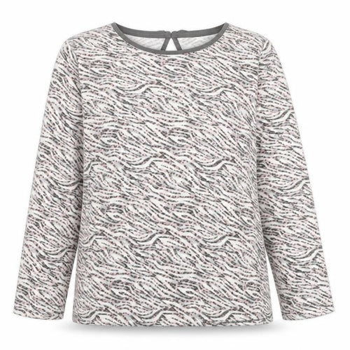 F&F Womens Multicoloured Round Neck Animal Print Polyester Pullover Jumper Size 18 - Zebra Print