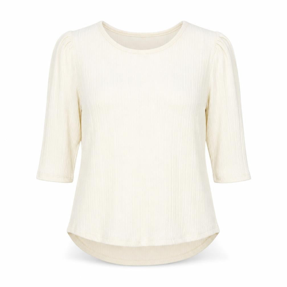Peacocks Womens White Round Neck Polyester Pullover Jumper Size 12